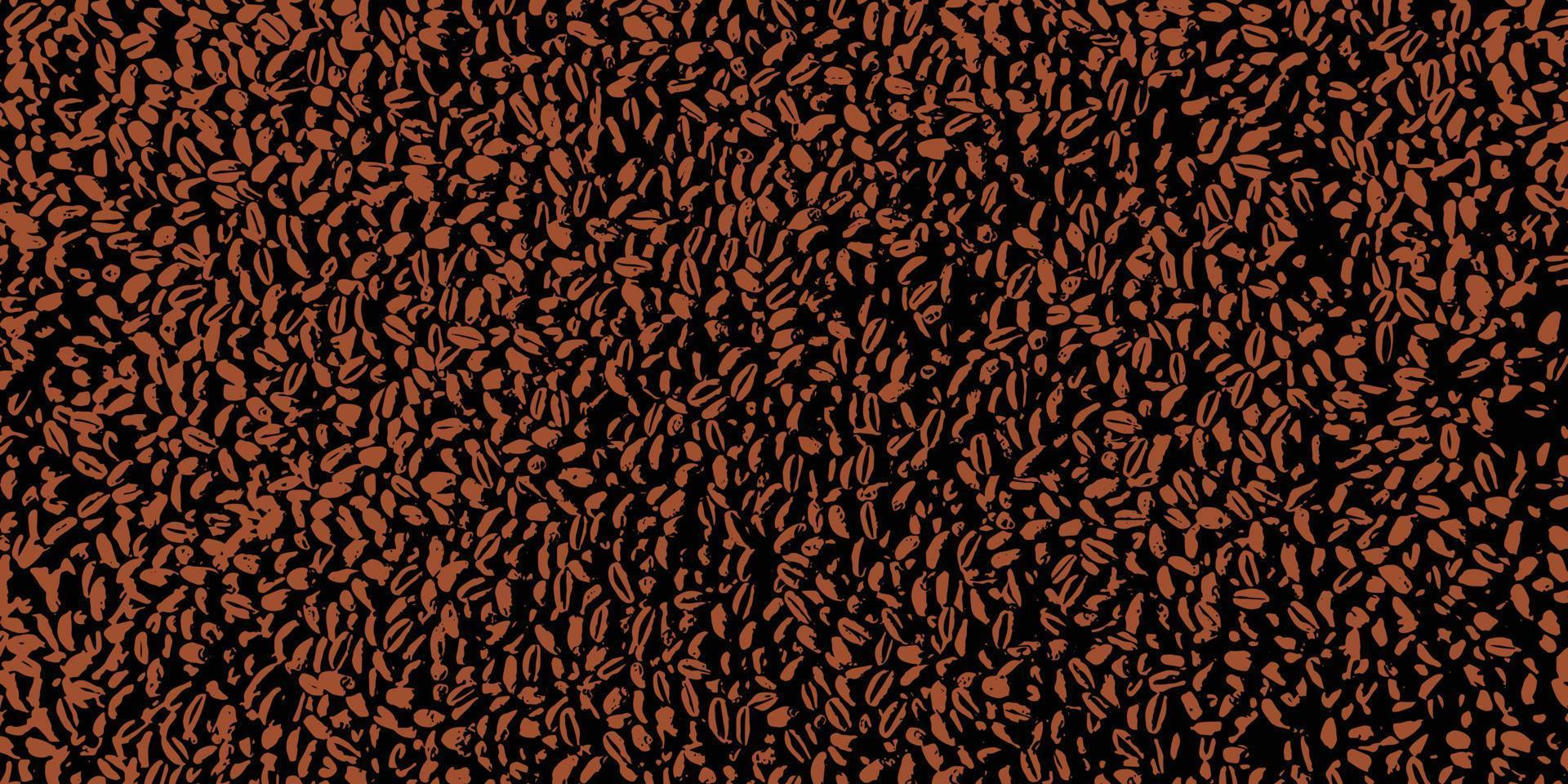 Coffee beans Pattern Texture Background, Coffee beans Vintage Background vector