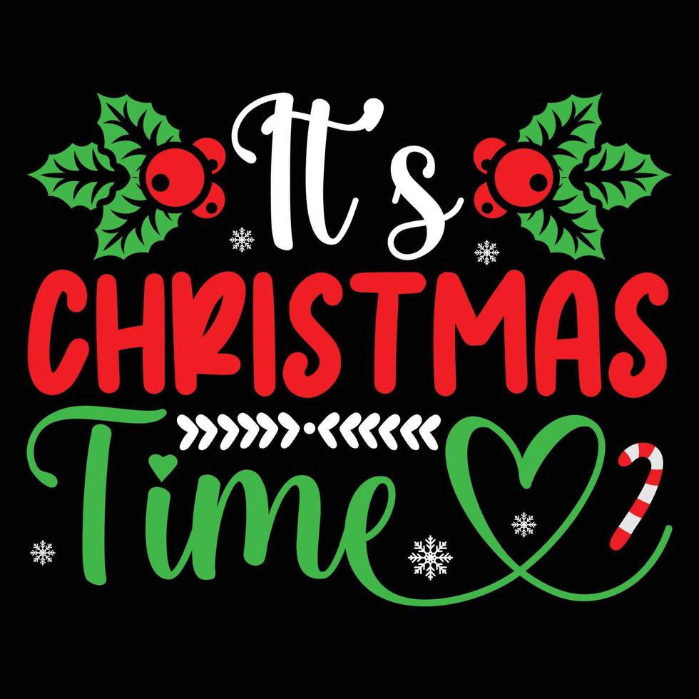 Christmas T-shirt Design Print Ready File Vector
