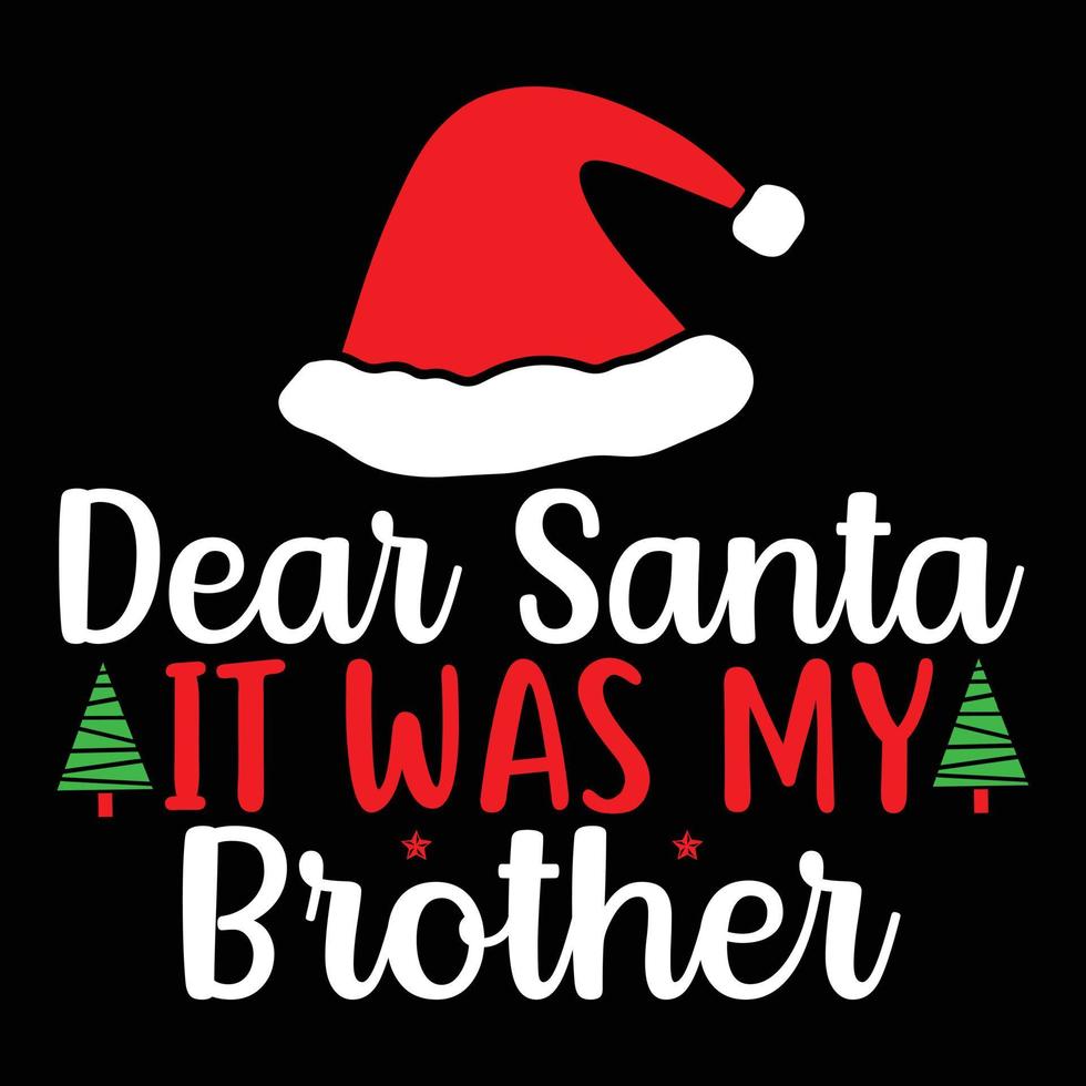 Christmas T-shirt Design Print Ready File Vector