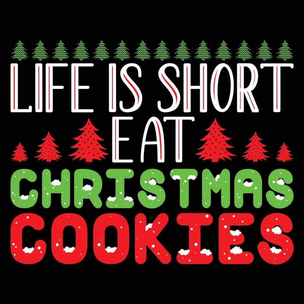 Christmas T-shirt Design Print Ready File Vector