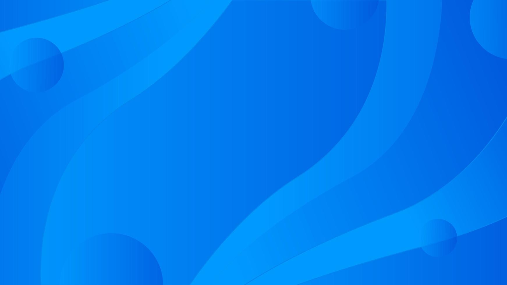 Blue background with abstract shapes photo