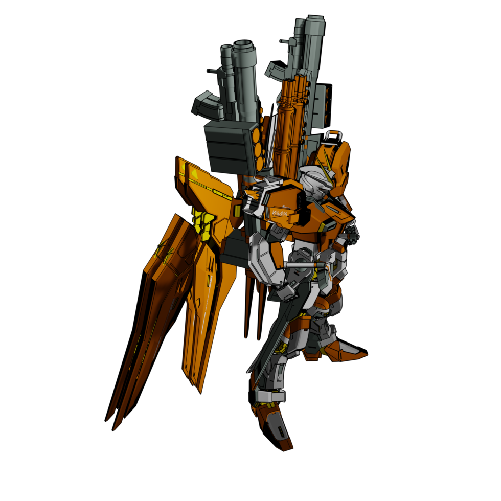 Robot with defensive combat style png