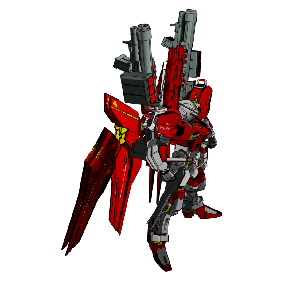 Mecha with strategy combat style png