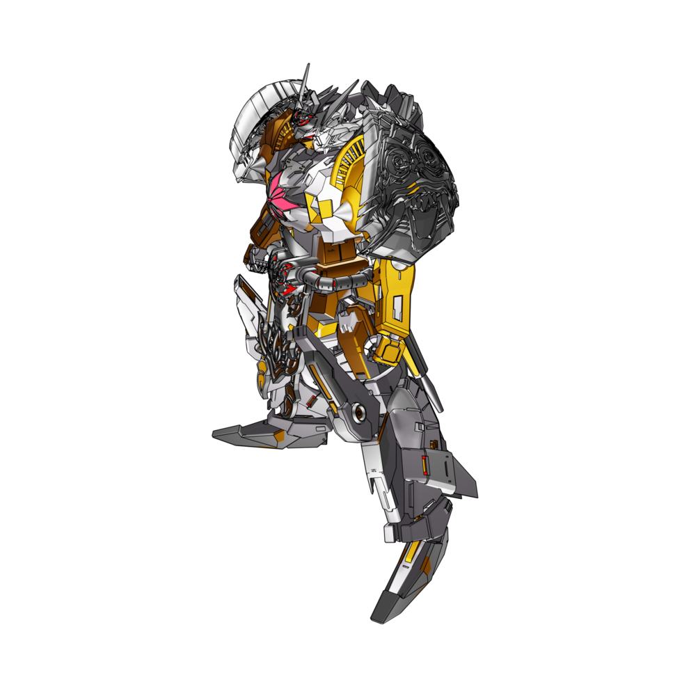 Robots with attacking combat style png