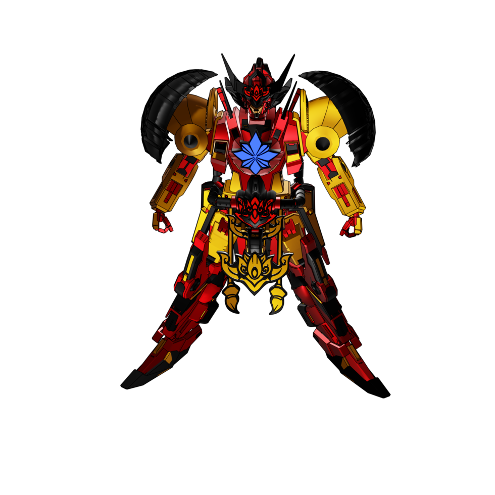 Robot with strategy combat style png