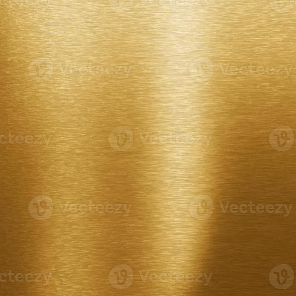 Gold metal background. Brushed metallic texture. 3d rendering photo