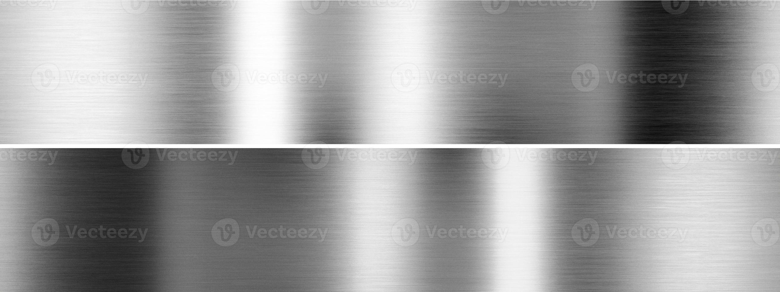 Silver metal background. Brushed metallic texture. 3d rendering photo
