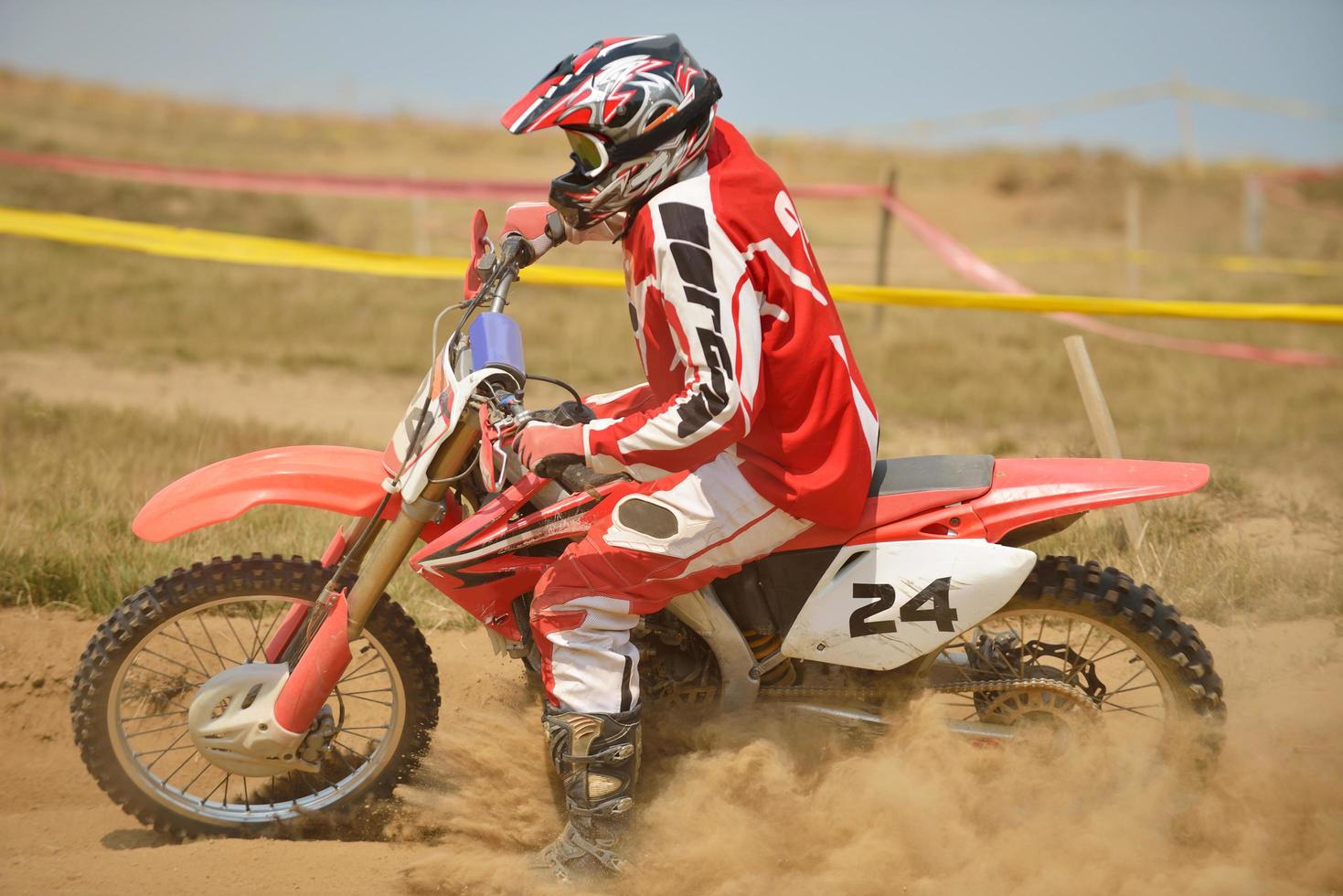 motocross bike view photo