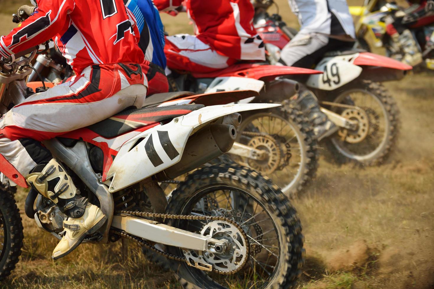 motocross bike view photo