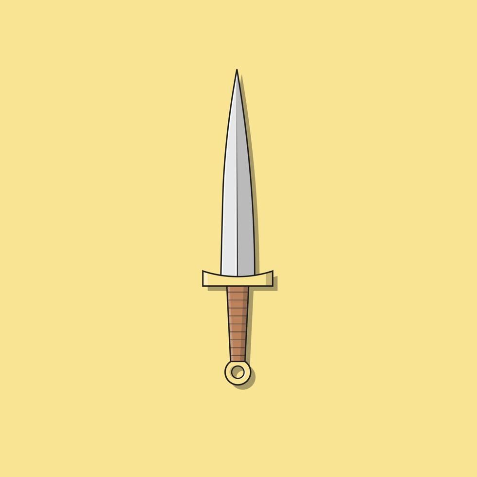 sharp dagger vector