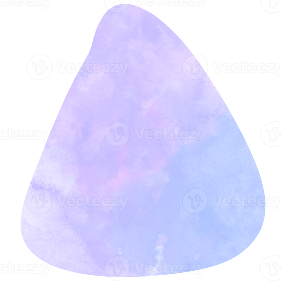 Purper abstract waterverf plons verf, waterverf verf borstel beroerte png