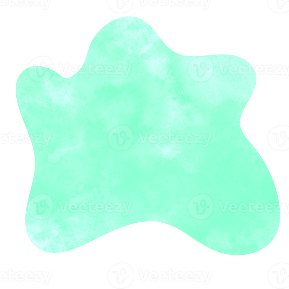 groen abstract waterverf plons verf, waterverf verf borstel beroerte png