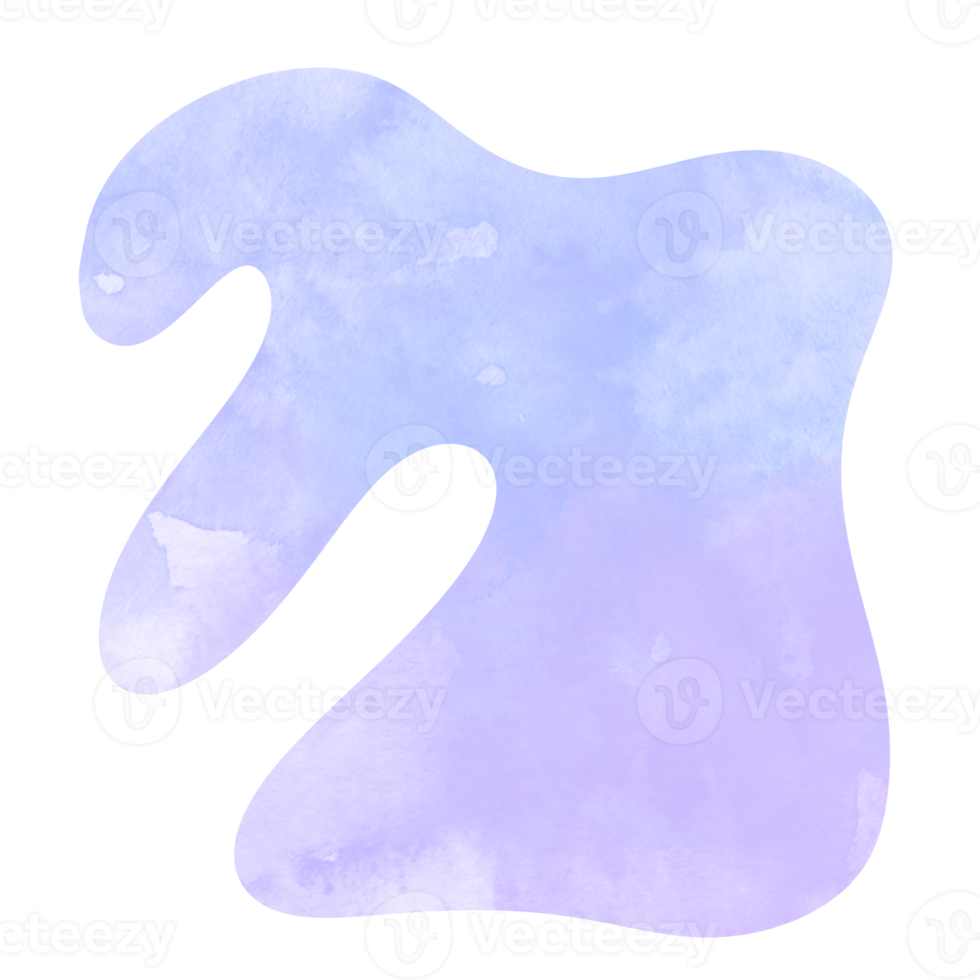 Purper abstract waterverf plons verf, waterverf verf borstel beroerte png