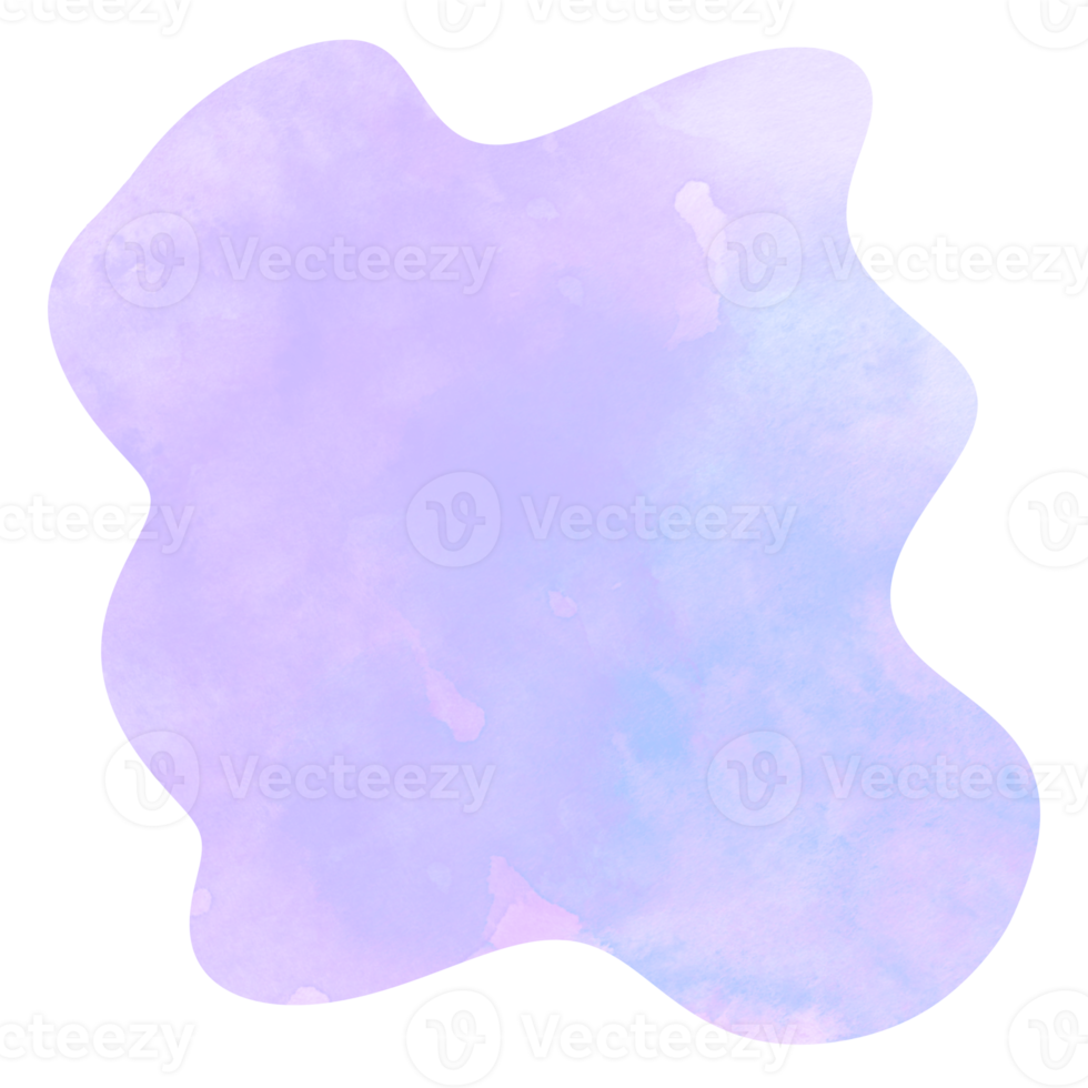 Purper abstract waterverf plons verf, waterverf verf borstel beroerte png