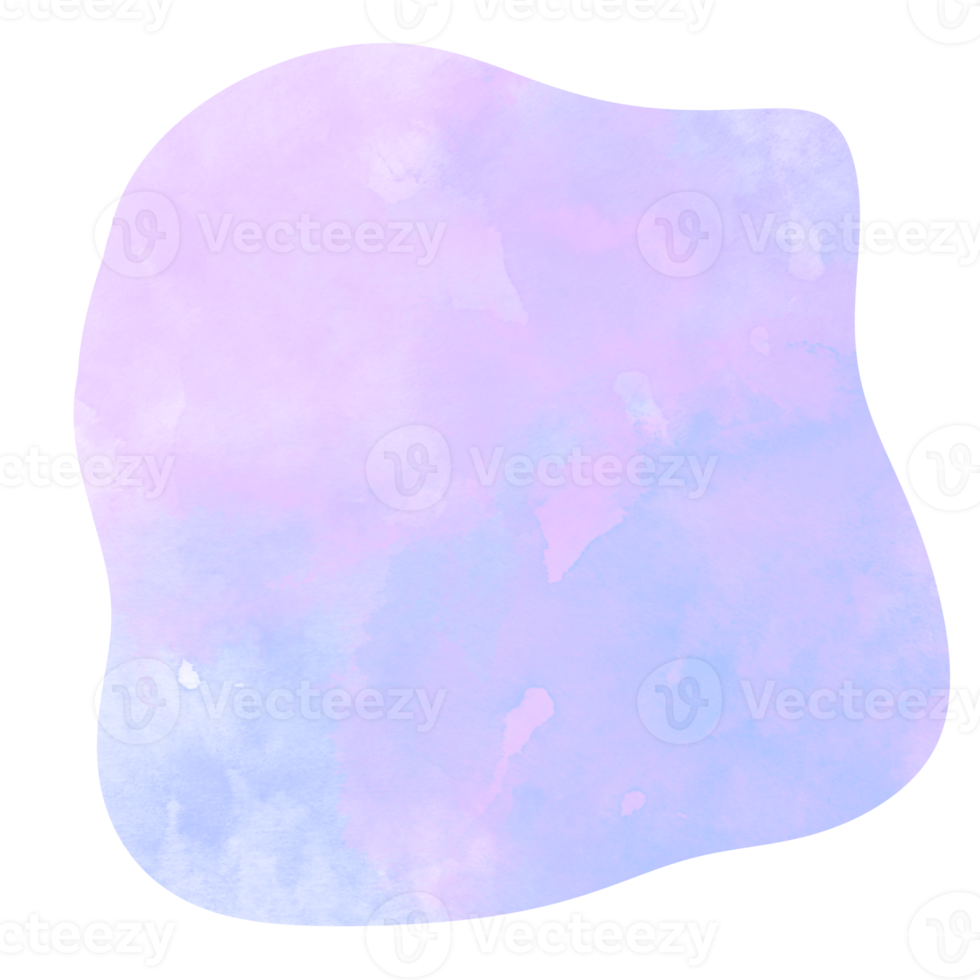 Purper abstract waterverf plons verf, waterverf verf borstel beroerte png