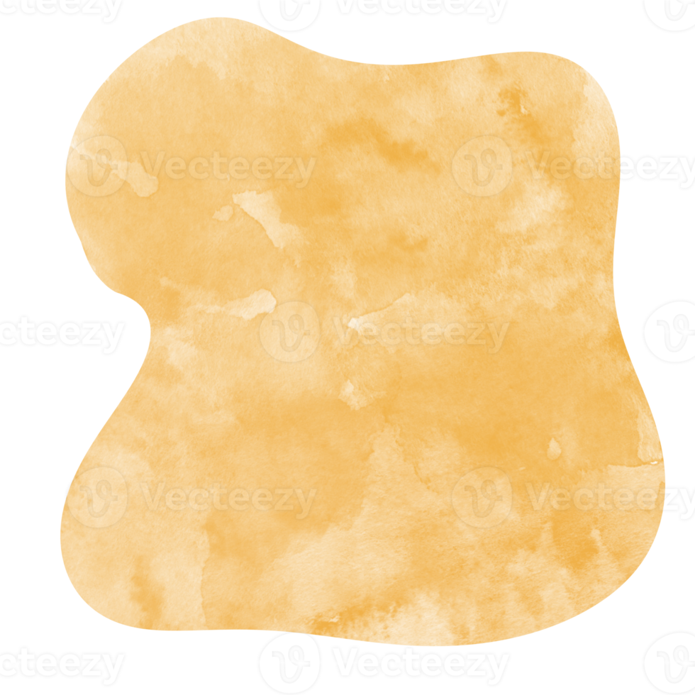 Yellow Abstract Watercolor Splash Paint, Watercolor Paint Brush Stroke png
