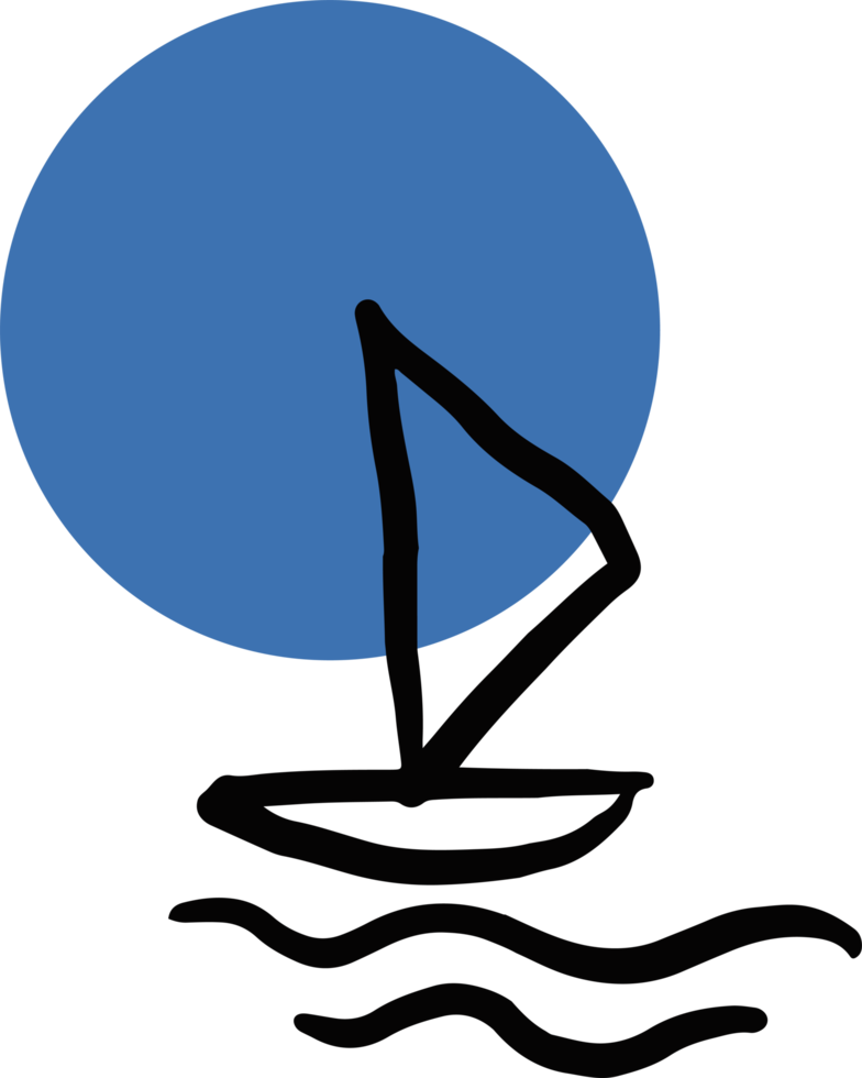 sailboat icon design png