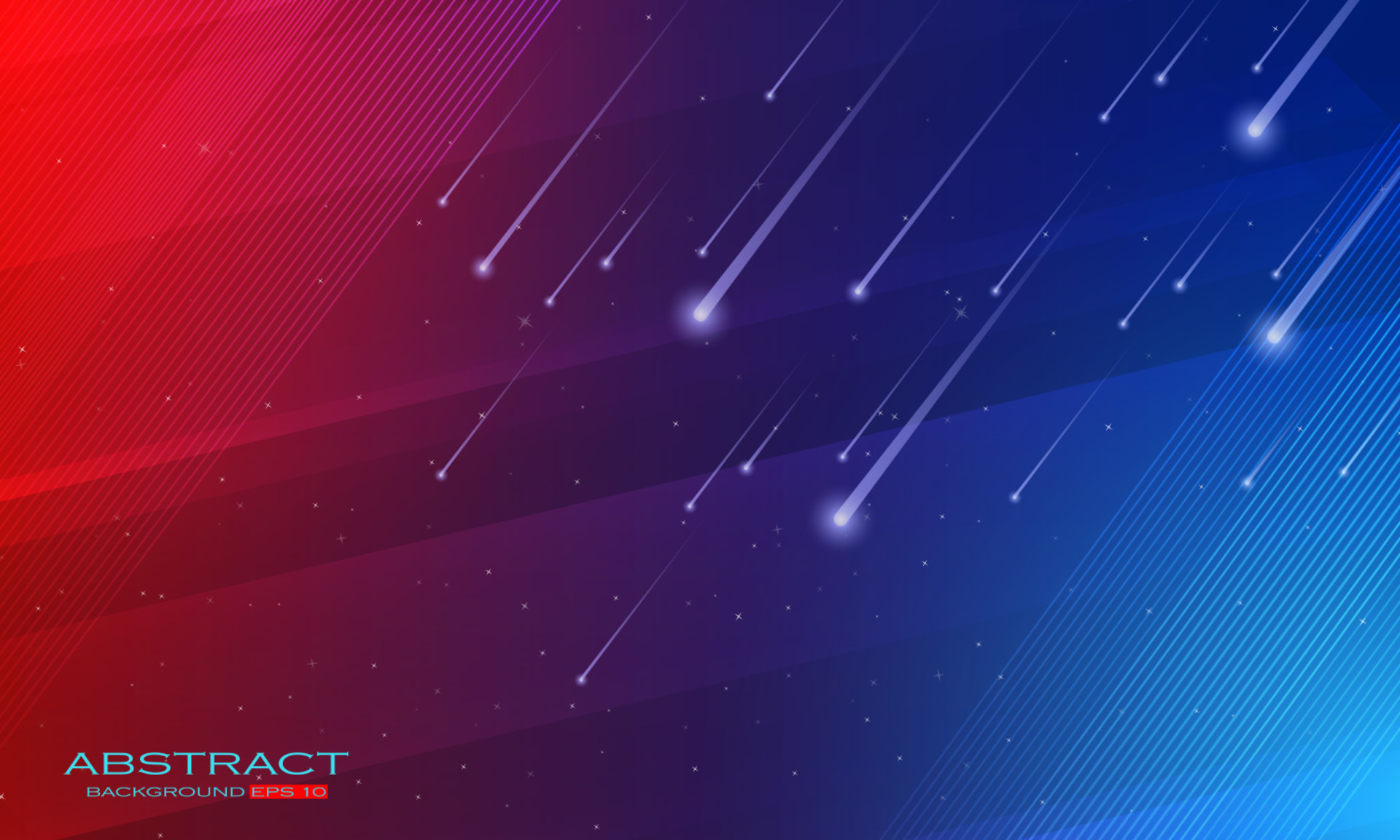 Abstract red blue background with shiny and light particles 11946876