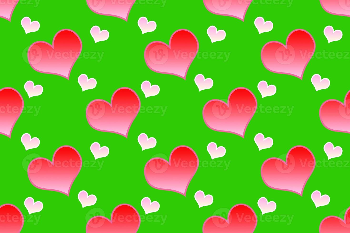 pattern with hearts and background with hearts photo