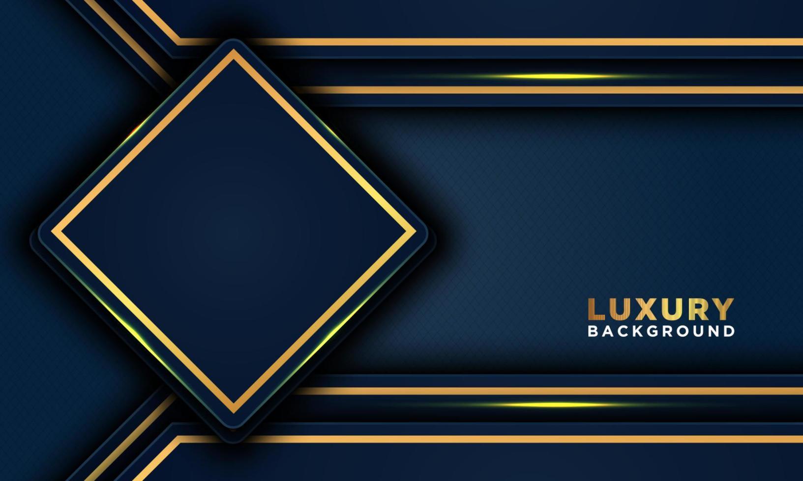 Dark blue luxury background is perfect for Presentations, brochures, posters, business cards and more vector