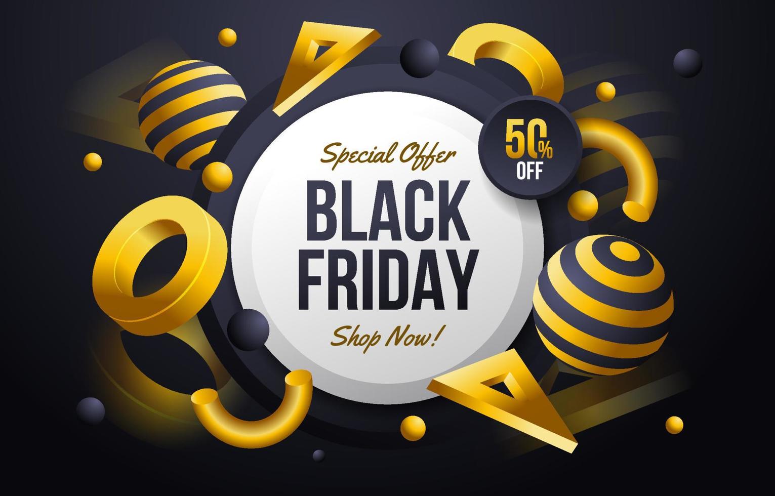 Black Friday Poster vector