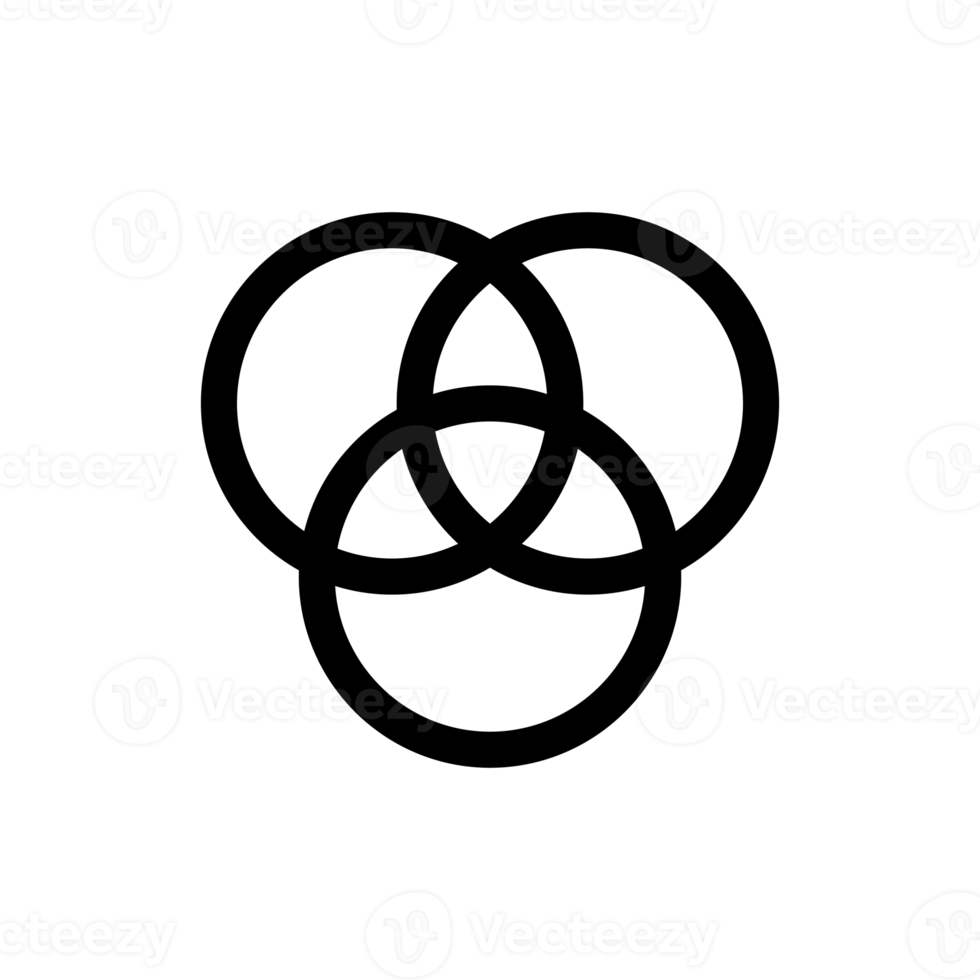 símbolo de três círculos para design de ícones 11947837 PNG