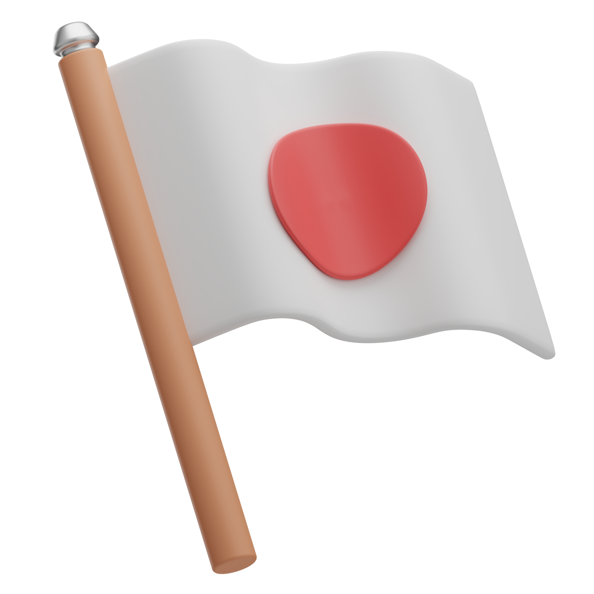 Flag Japanese icon, 3d illustration 11947883 PNG