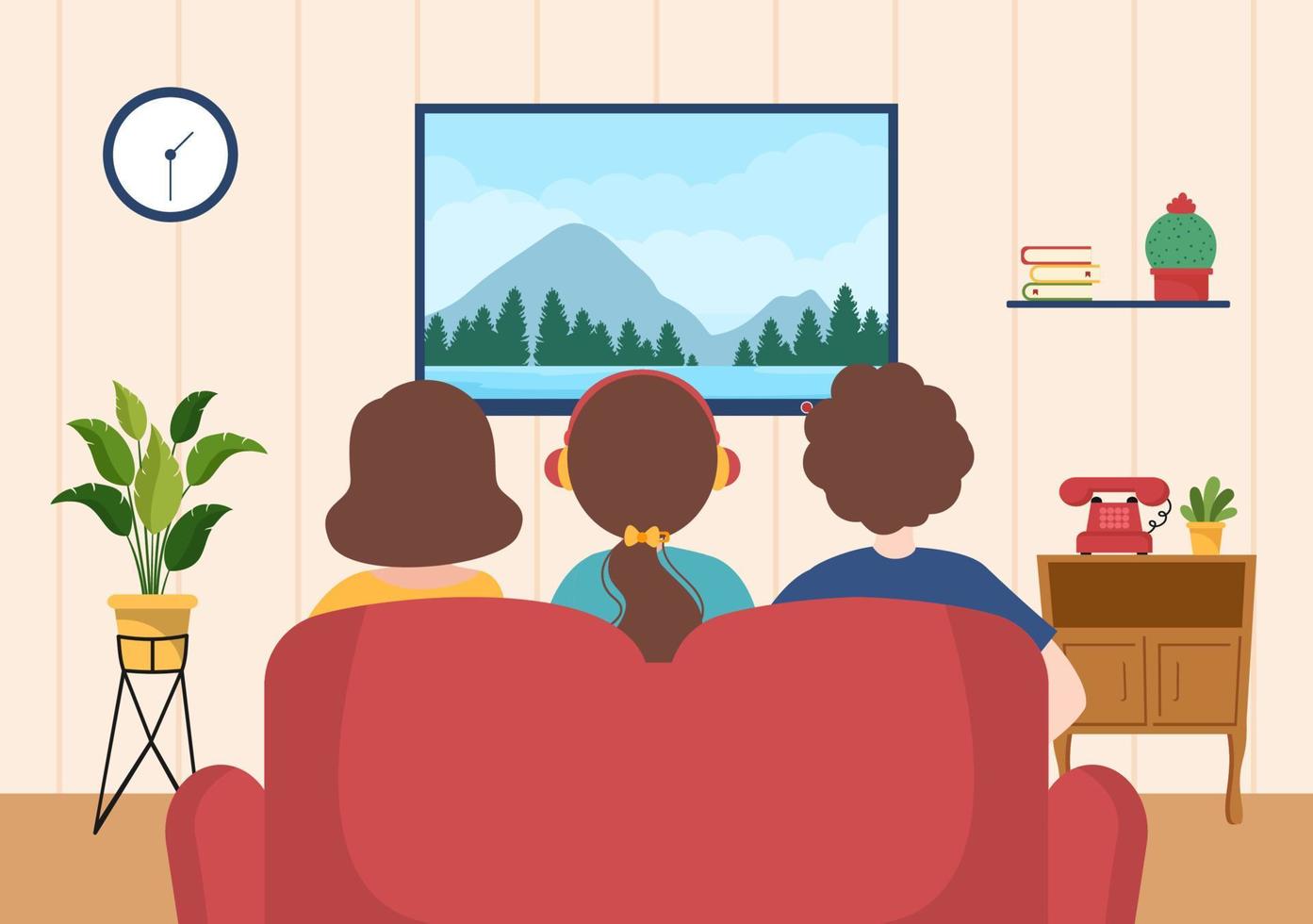 plantilla de canal de tv dibujado a mano dibujos animados ilustración plana entretenimiento en el hogar para ver películas, películas de acción o noticias de última hora en televisión 11947938 Vector en plantilla de canal de tv dibujado a mano dibujos animados ilustración plana entretenimiento en el hogar para ver películas, películas de acción o noticias de última hora en televisión 11947938 Vector en