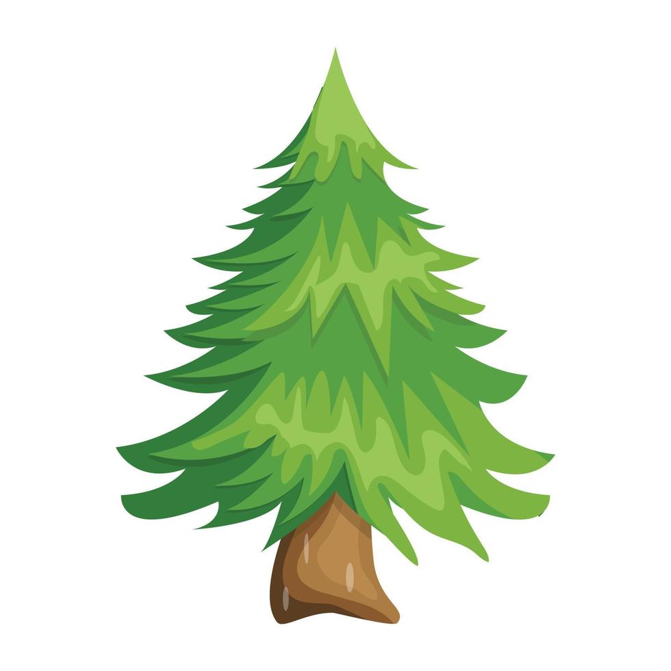 una descarga de vector plano de árbol