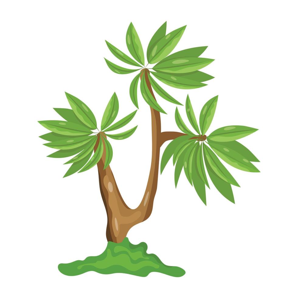 A tree flat vector download