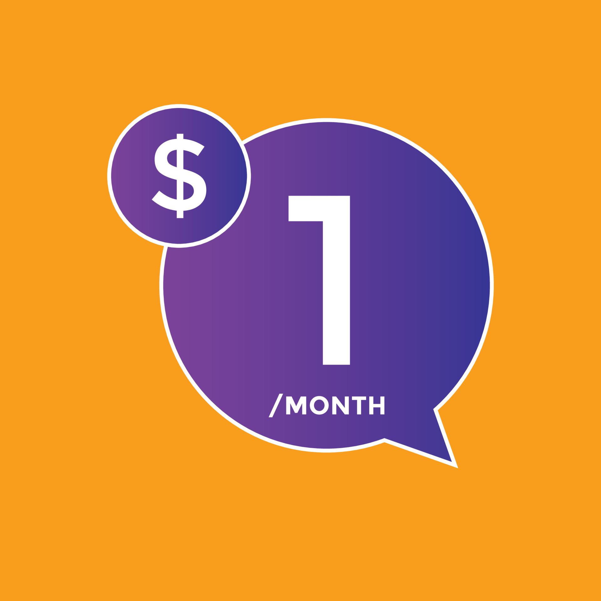 1 Dollar USD A Month 1 Dollar Price Tag Label In USD One Dollar Price 100-dollar-price-tag-price-100-usd-dollar-only-sticker-sale-promotion