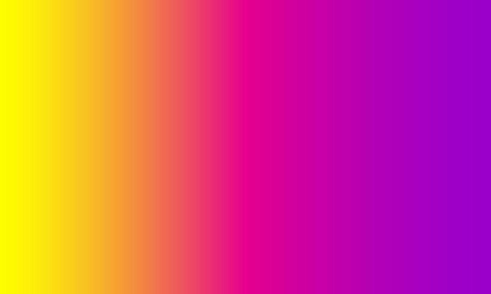 yellow, pink and purple gradient. abstract, blank, clean, colors, cheerful and simple style. suitable for background, banner, flyer, pamphlet, wallpaper or decor vector
