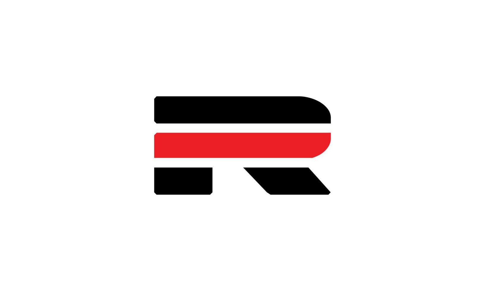 Letter R vector logo free template Free Vector