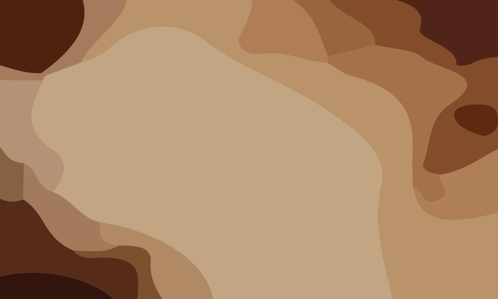 Abstract brown liquid background. Design with various shapes and copy space area. Suitable for posters and banners vector