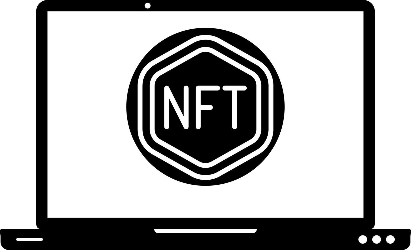NFT Icon NFT Vector Illustration