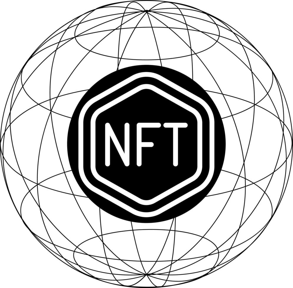 NFT Icon NFT Vector Illustration