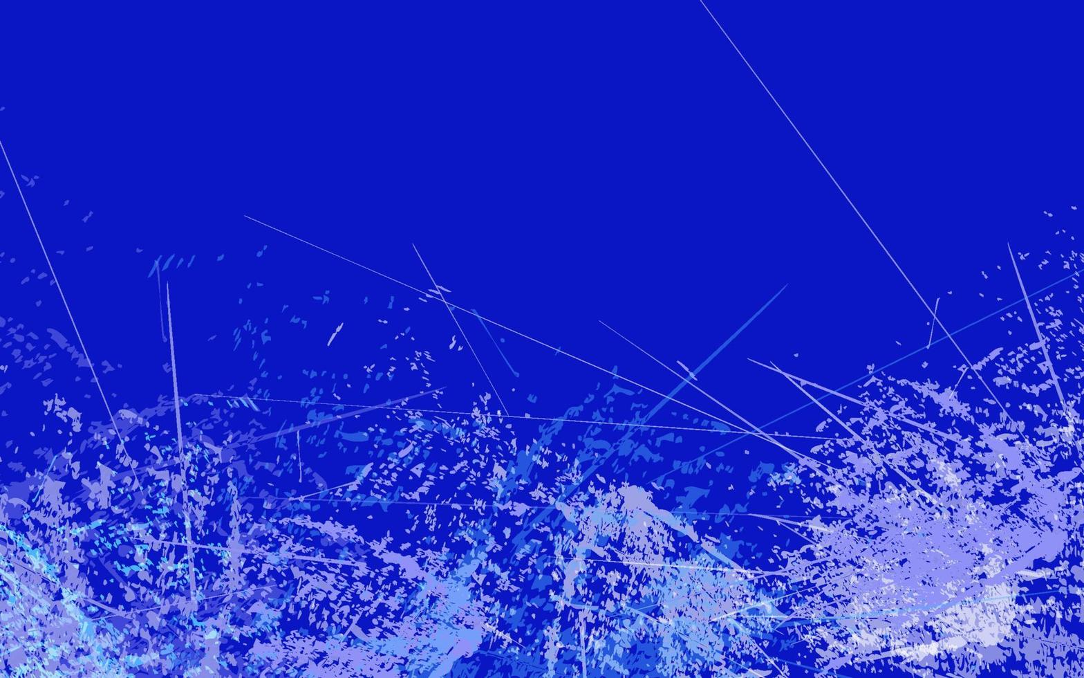 Abstract grunge texture splash paint blue and white background vector