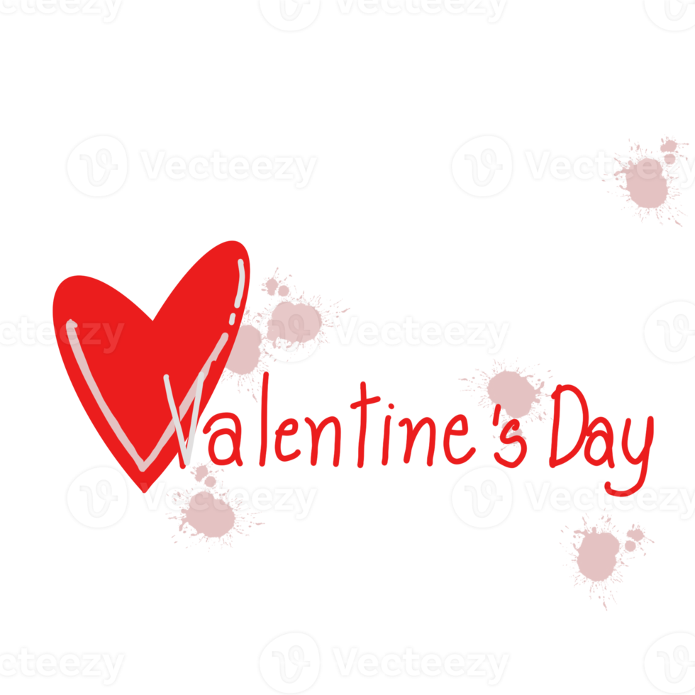 red line draw around red heart icon background, hand draw shape symbol love, design elements isolated for love wedding, woman, man, valentine day or mother day, copy text card png