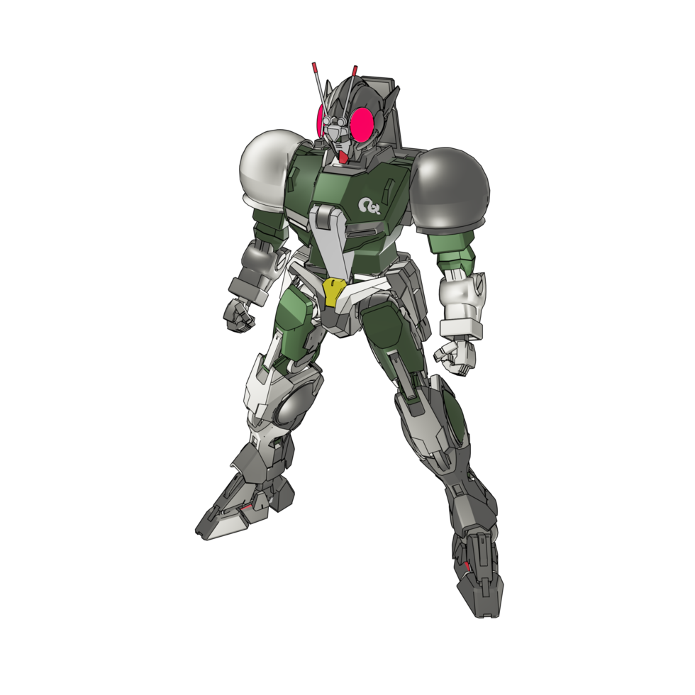 Robot with strategy combat style png