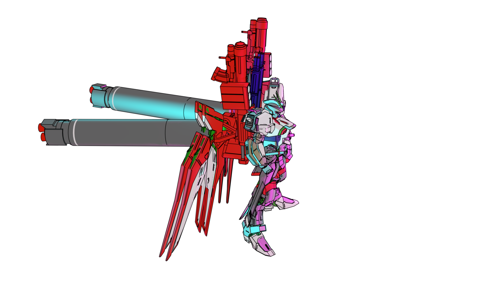 robot avec style de combat stratégique png