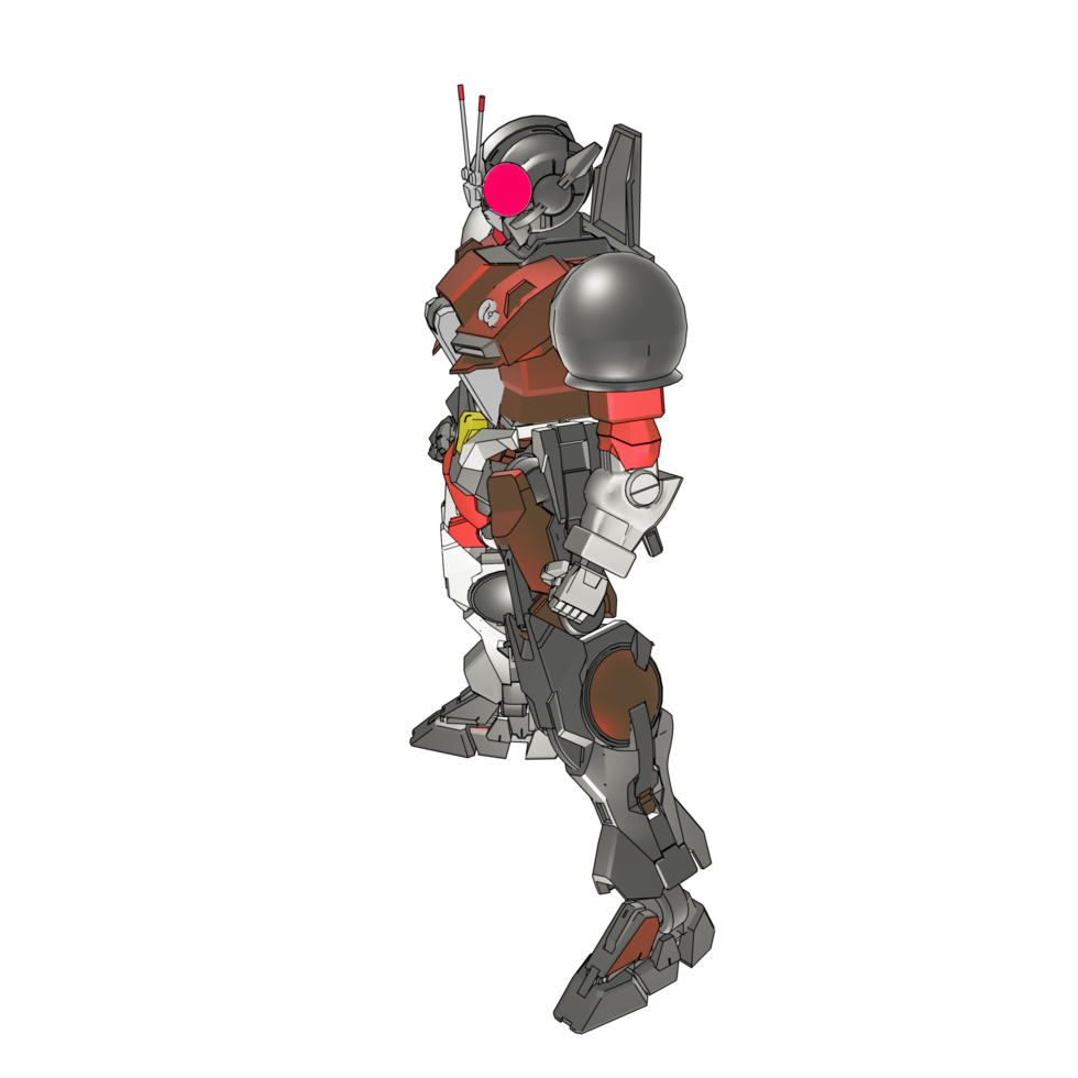 mecha con difensiva combattere stile png