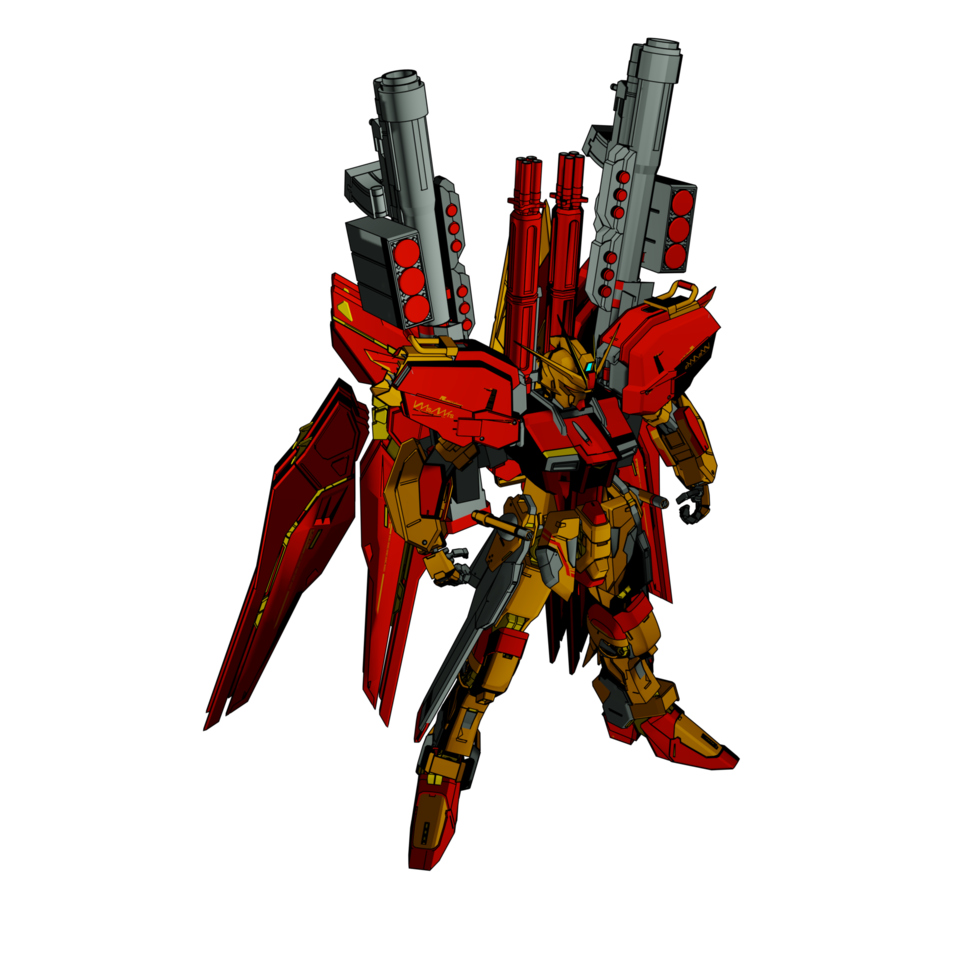 mecha met aanvallen gevecht stijl png