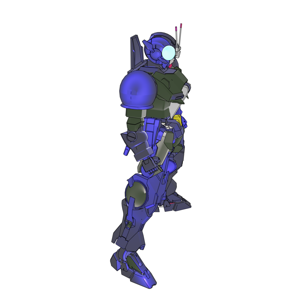 mecha com estilo de combate defensivo png