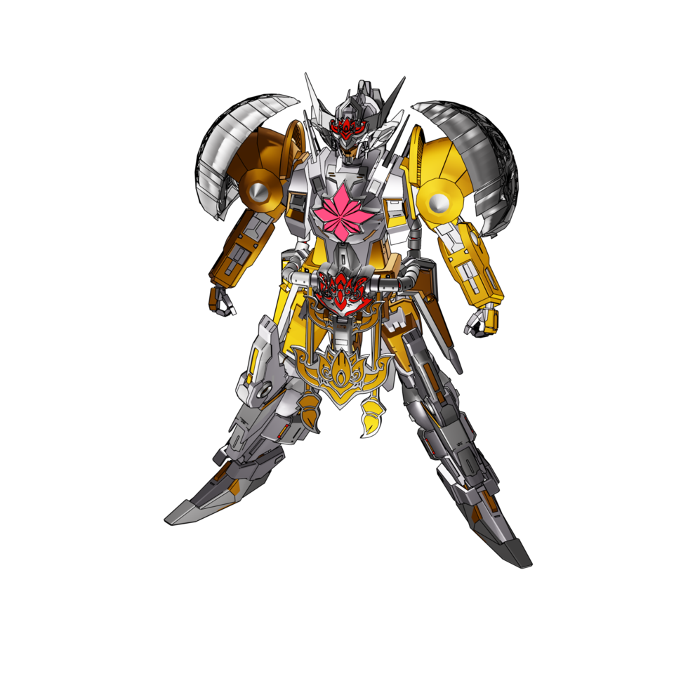 Robots with attacking combat style png