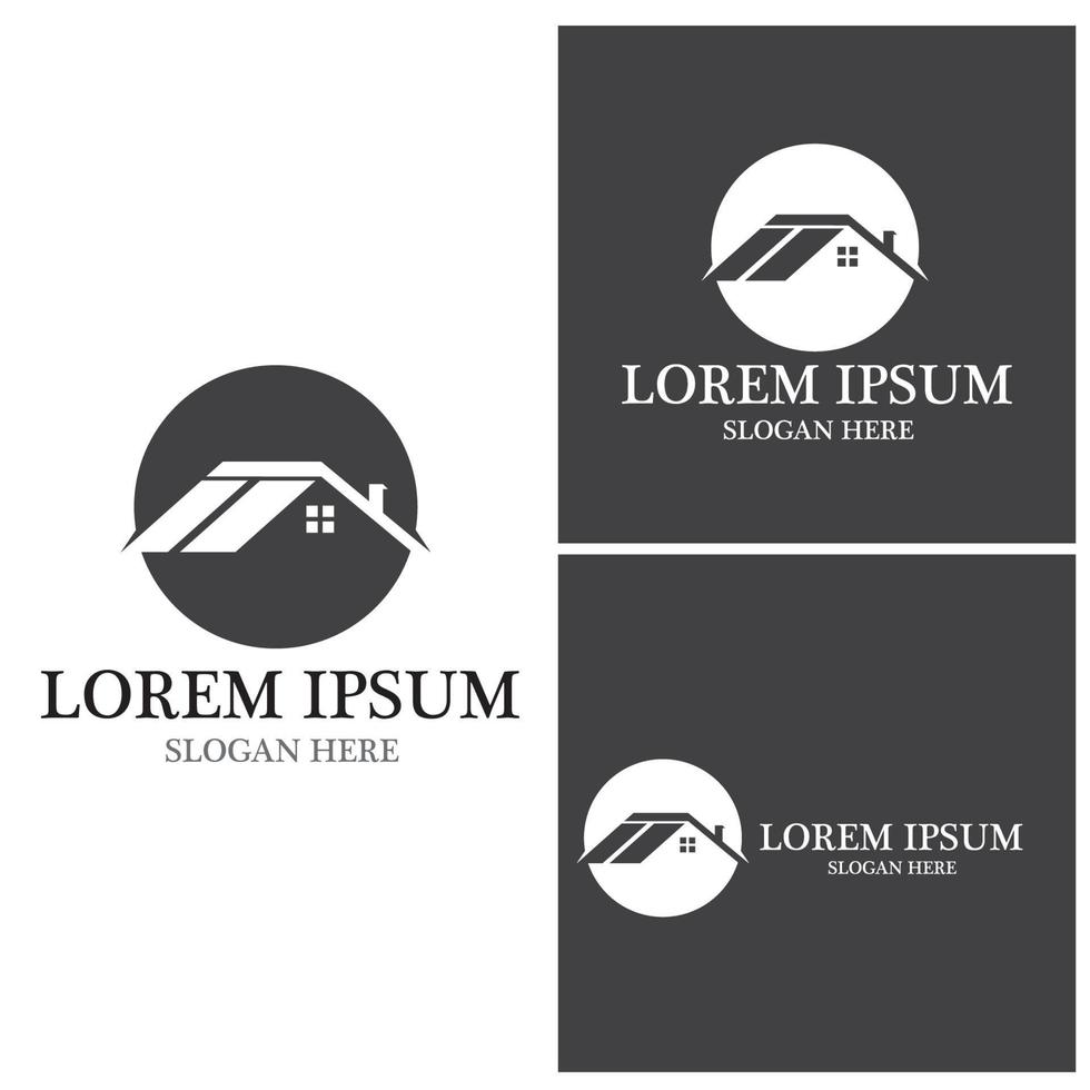 House Logo Home Real Estate Business  Home  building vector