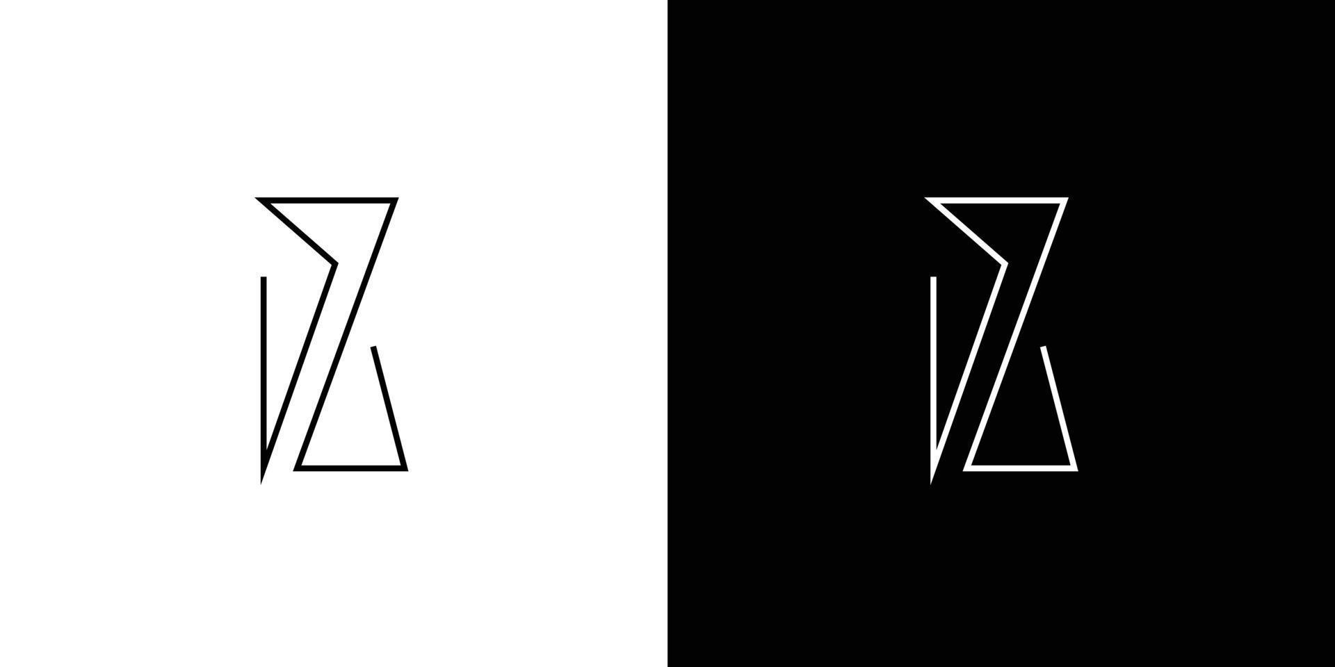 Modern and unique letter SG initials logo design vector