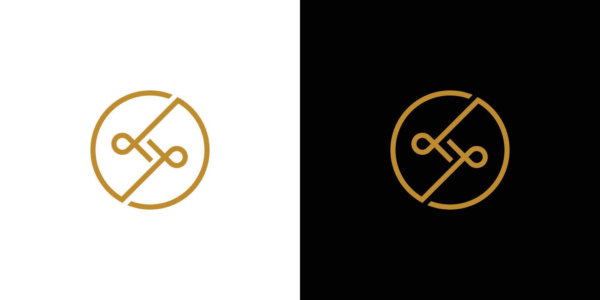 Luxury and modern letter S initials logo design vector