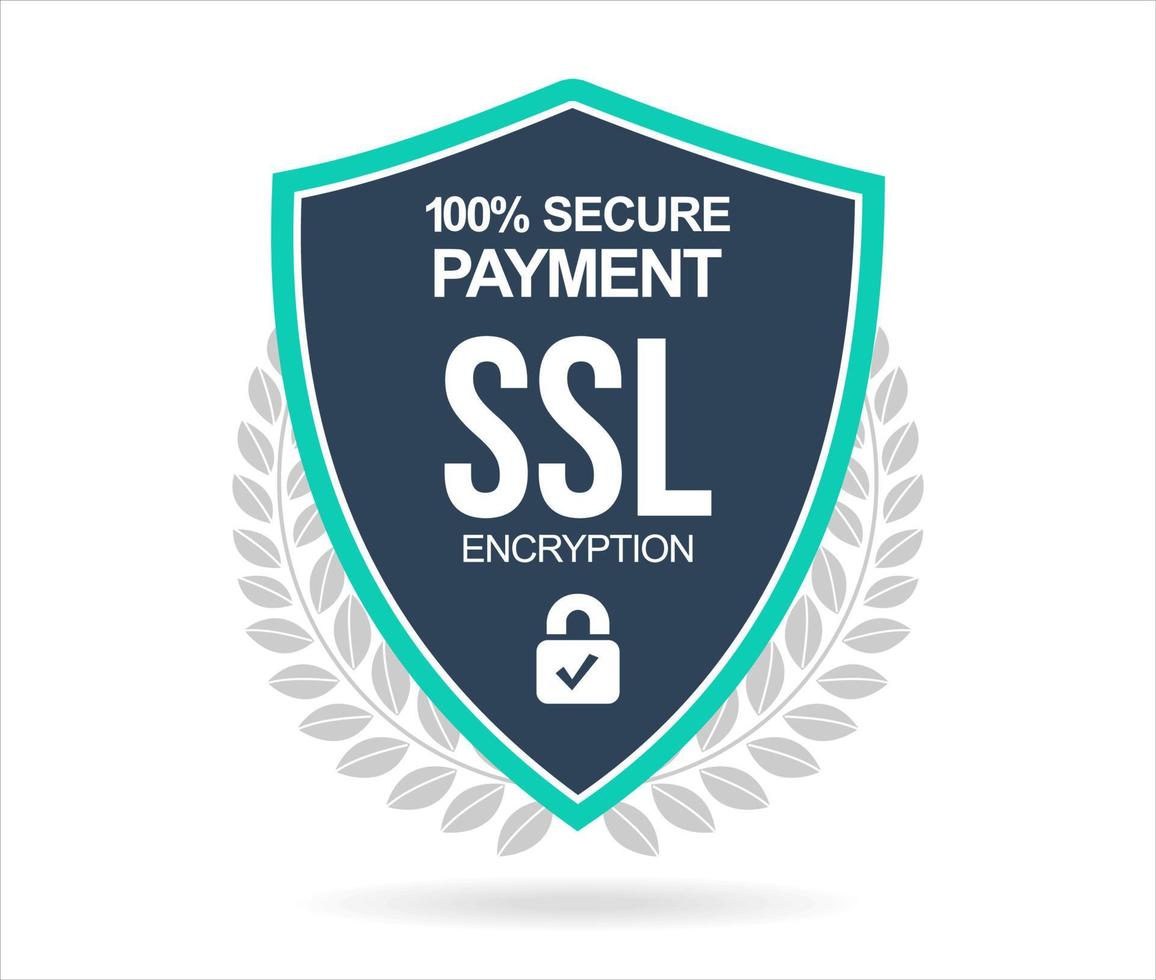 SSL Protection Secure icon vector illustration isolated on white background