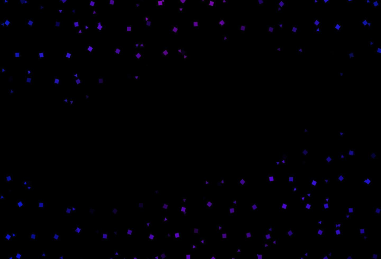 Dark Blue, Red vector texture in poly style with circles, cubes.