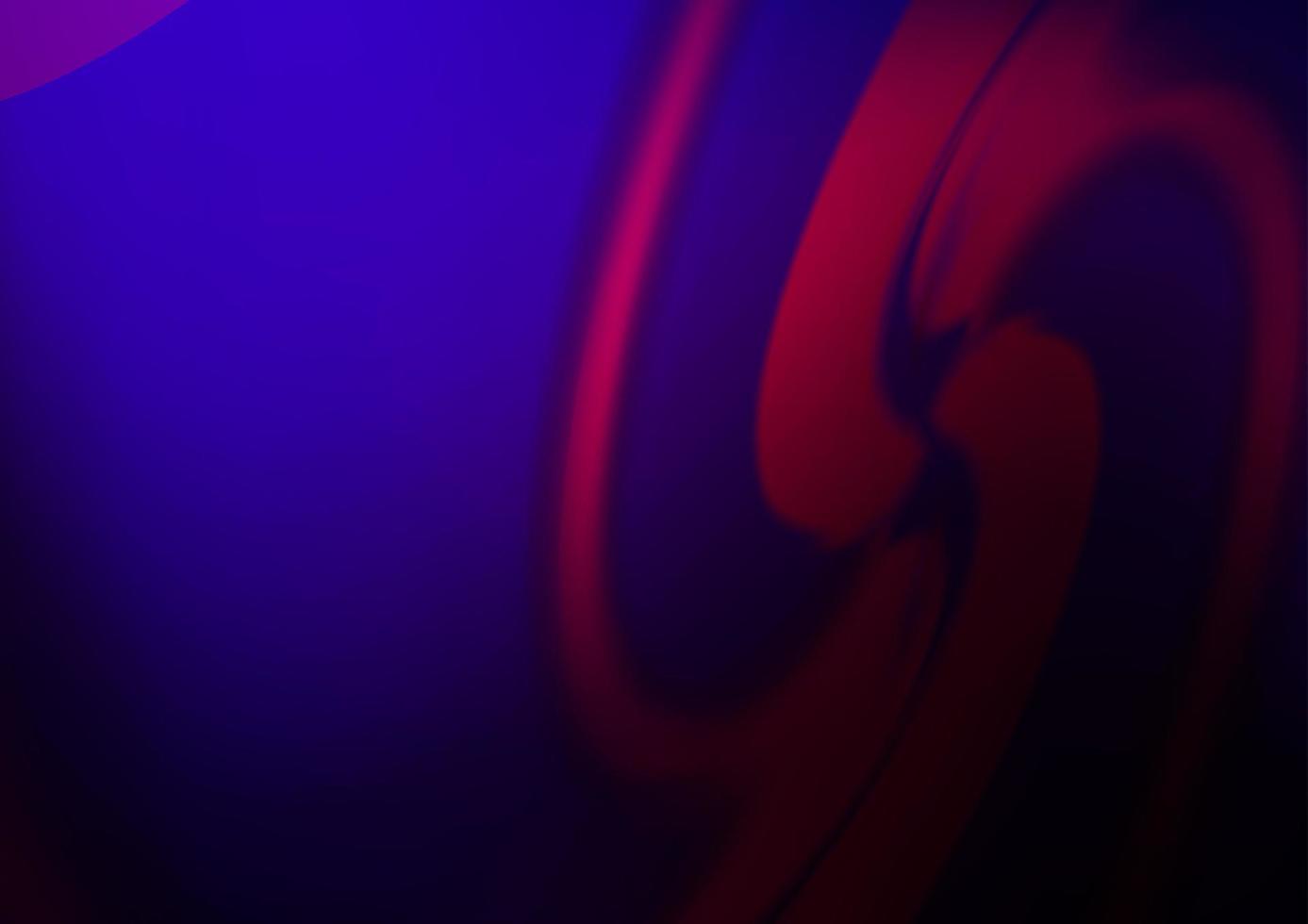Dark Purple vector background with liquid shapes.